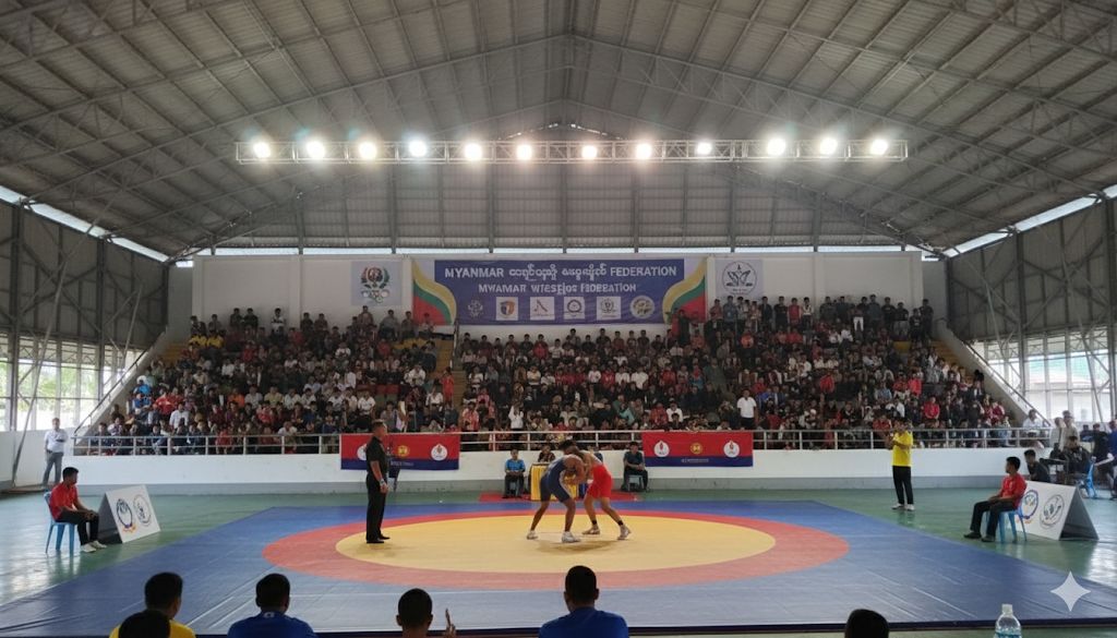 Myanmar Wrestling Federation - History